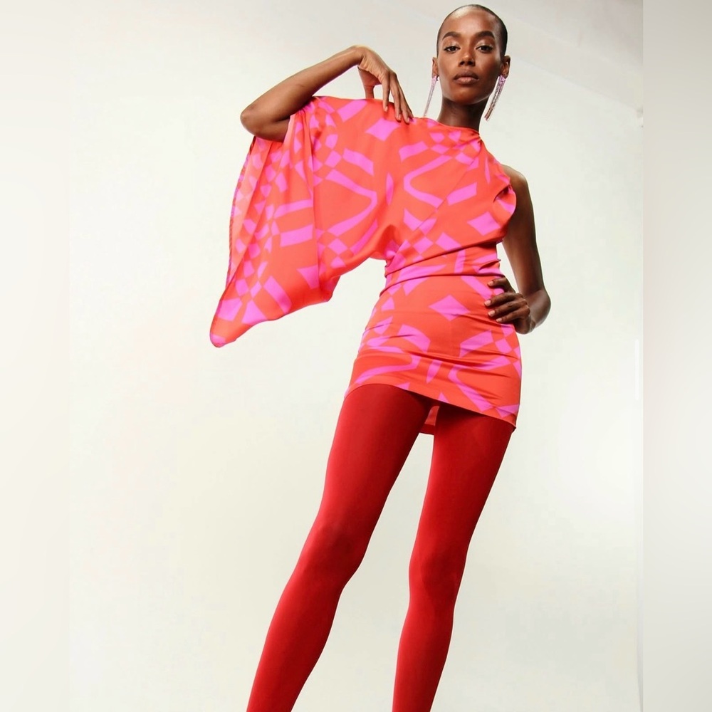 Strugala New York satin mini dress